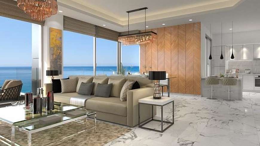 3 Bdrms Beachfront apartments for sale/Limassol