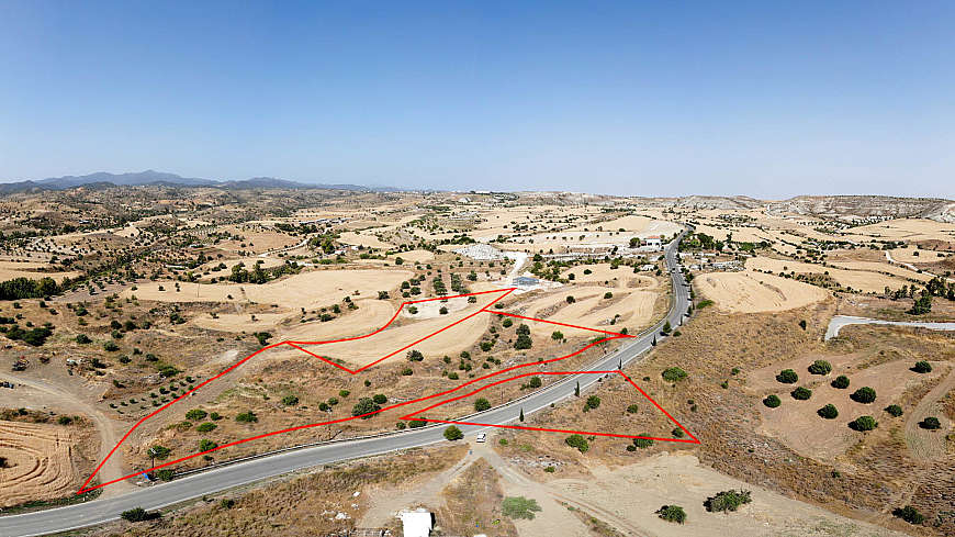Fields in Analiontas, Nicosia