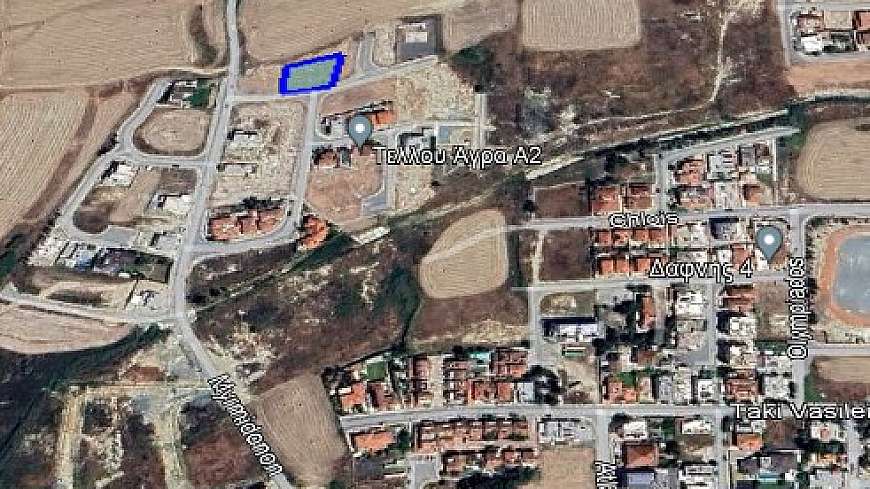 Large plot for sale in kamares -Vergina Larnaca.