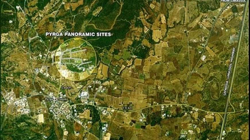 Plots in Pyrga (Panoramic Sites)