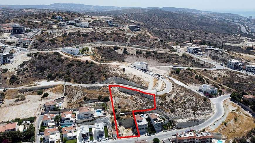 Unutilized building density in Agios Tychon, Limassol