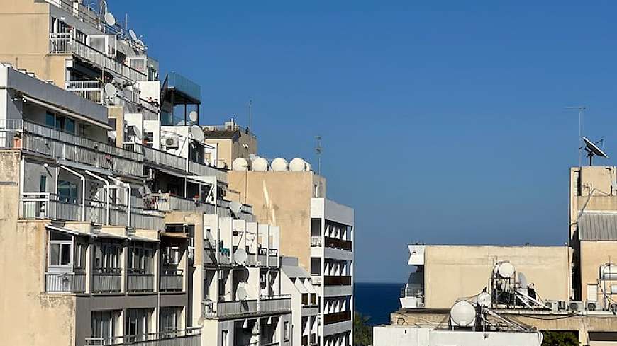 Building in Larnaca centre.