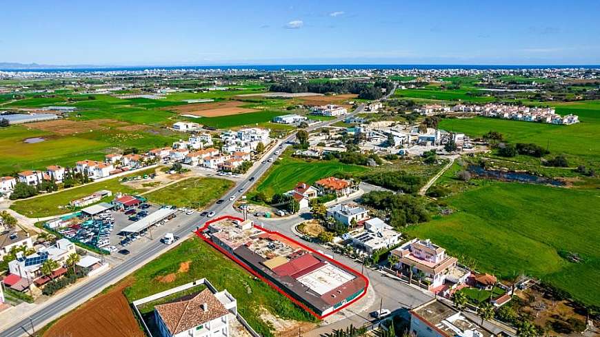 Commercial development in Frenaros, Famagusta