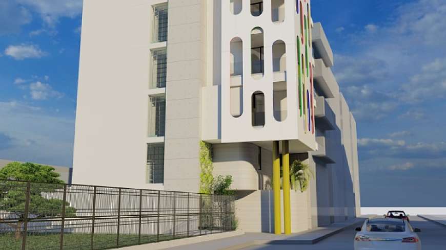 Central plot in Larnaca for sale with architects plans.