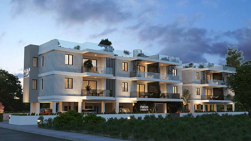 2 bdrm top floor apartments for sale/Sotira