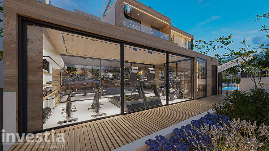 Modern Apartment in Vergina, Larnaka with Private Jacuzzi, Pool & Gym Access