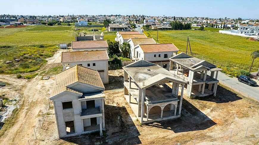 Incomplete residential development in Frenaros, Famagusta