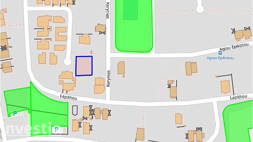 Building plot-land Kamares Larnaca.