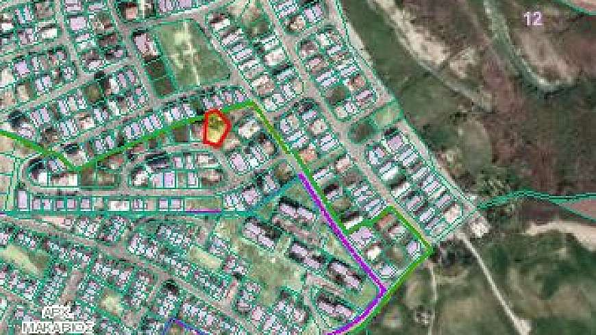 Large plot with ready building permit,Kamares heights,Larnaca.