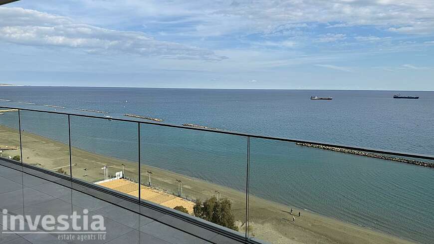 Beach front apartment for sale,Limassol seafront.