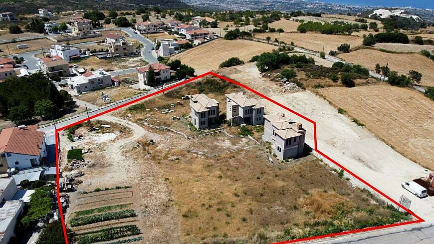 Incomplete residential development in Koili, Paphos