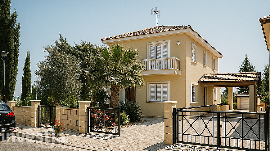 4 Bedroom House In Meneou, Larnaca