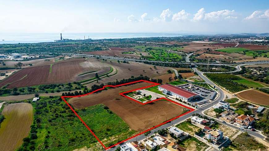 Fields in Ormideia, Larnaca