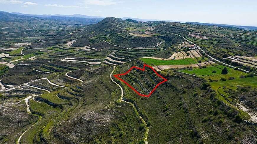 Agricultural field in Pachna, Limassol