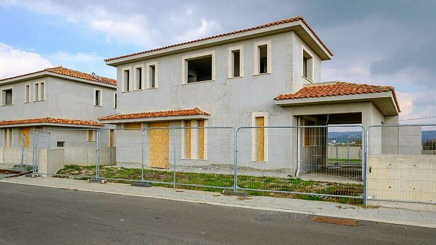 Incomplete house in Kalavasos, Larnaca