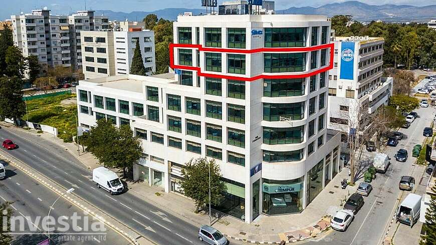 Office on the 5th floor in Agioi Omologites, Nicosia