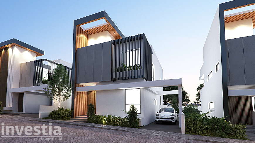 Contemporary Villas For Sale in Oroklini, Larnaca