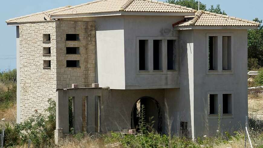 Incomplete residential development in Koili, Paphos