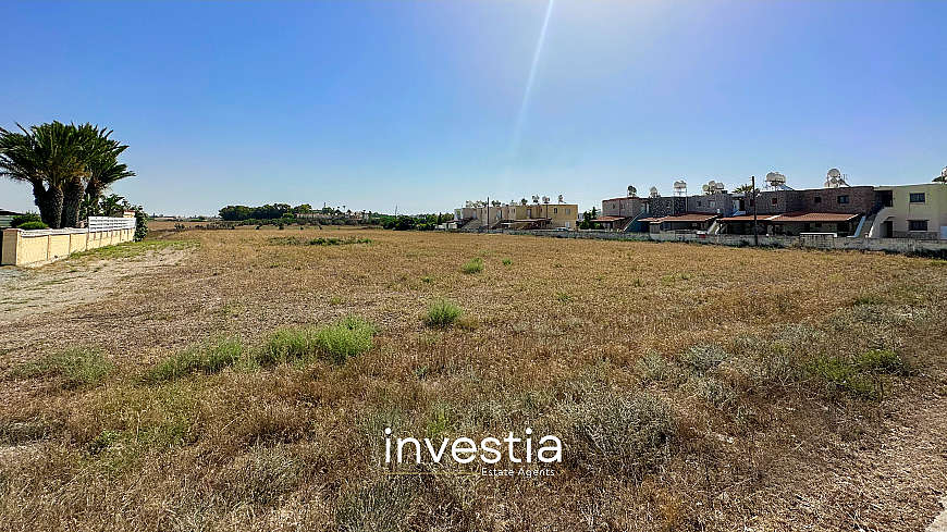 Land for sale ,Pervolia Larnaca Cyprus.