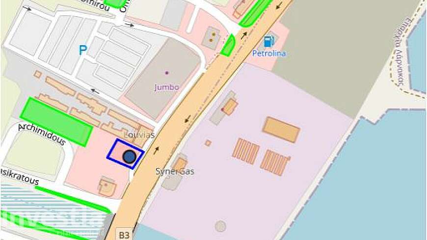 Prime plot for sale-main road Larnaca -Dhekelia(Livadia),opposite Land of tomorrow.