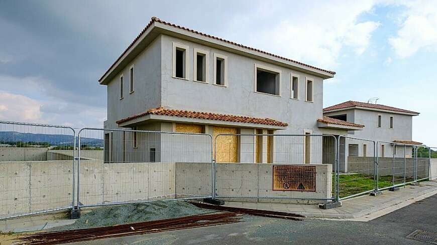 Incomplete house in Kalavasos, Larnaca