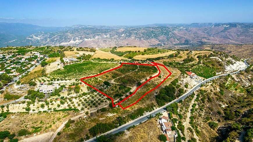 Shared residential fields in Statos, Paphos