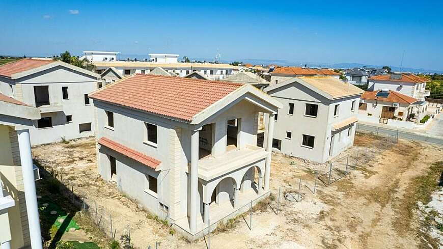 Incomplete residential development in Frenaros, Famagusta