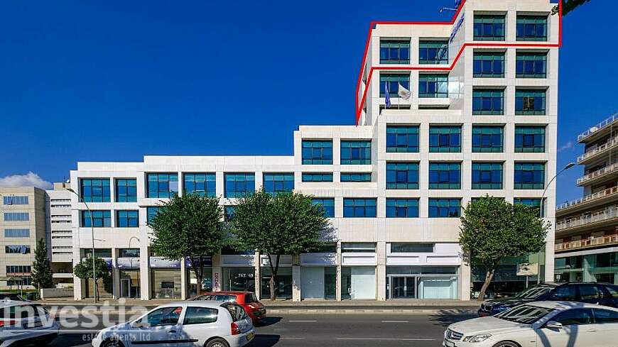 Office on the 6th floor in Agioi Omologites, Nicosia