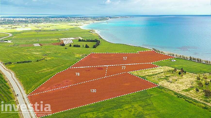 Beachfront land for sale/Softades