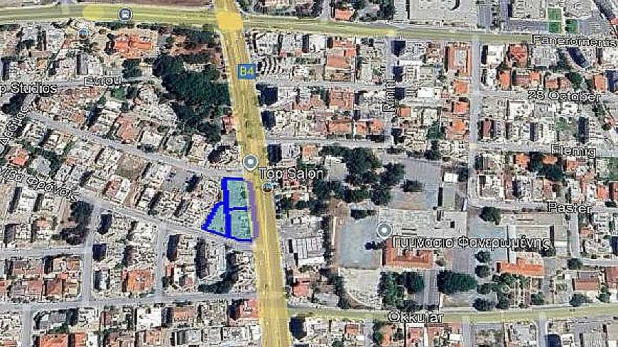 Plots for sale with planning permit/Phaneromeni,Larnaca