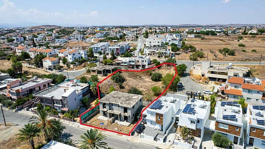 Share of incomplete residential development in Tseri, Nicosia