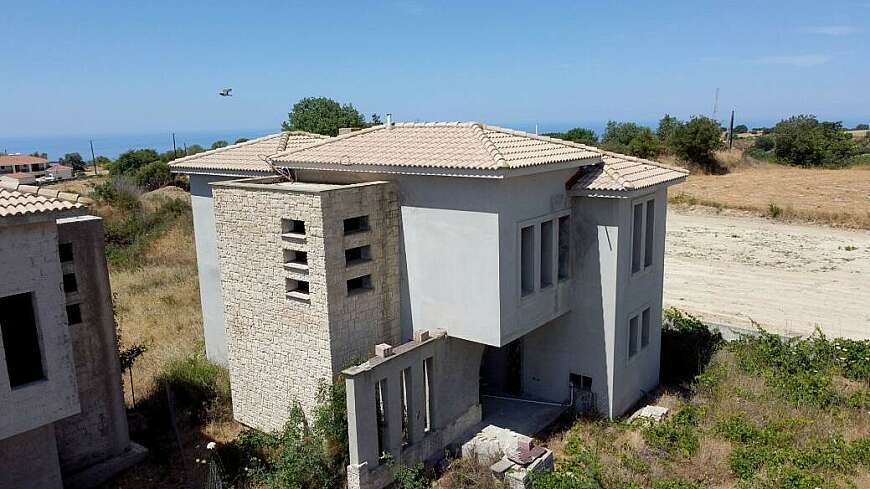 Incomplete residential development in Koili, Paphos