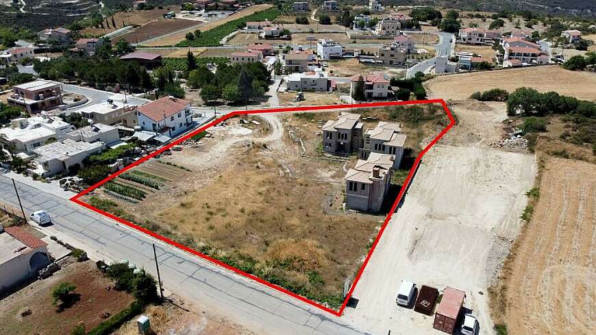 Incomplete residential development in Koili, Paphos