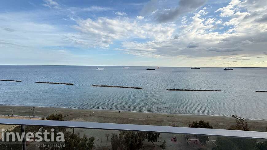 Beach front apartment for sale,Limassol seafront.