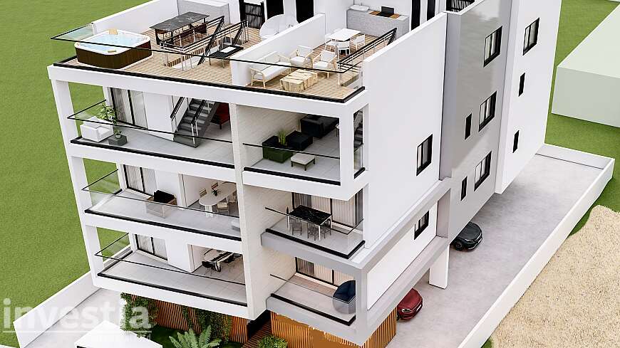 2 and 3 penthouse bdrm apts/Aradhippou