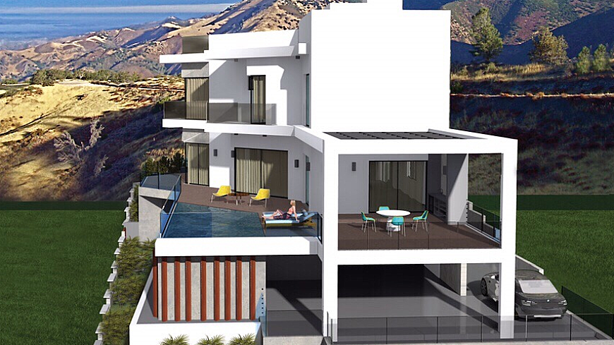 5 bdrm villa for sale-rent/Agios Tychonas
