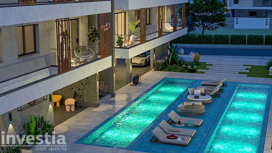 2 Bedroom Apartment For Sale in Livadia. Larnaca