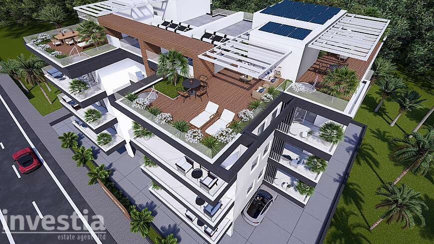 1 bdrm top floor flats for sale/Vergina