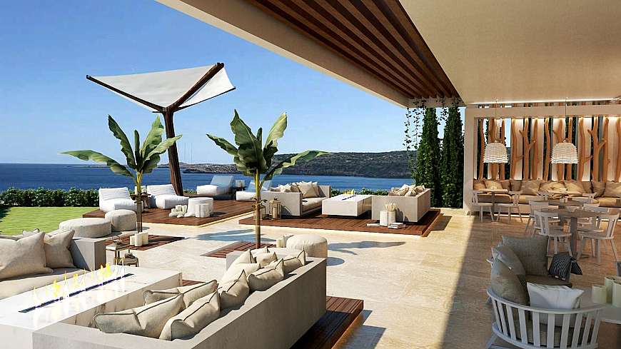 3 Bedroom Detached Luxury Sea Front Villa/Cape Greco