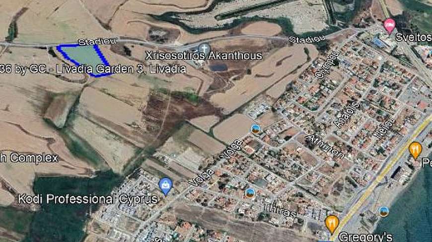 Land in Livadhia Larnaca for sale.