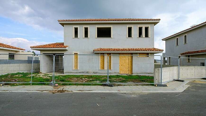 Incomplete house in Kalavasos, Larnaca