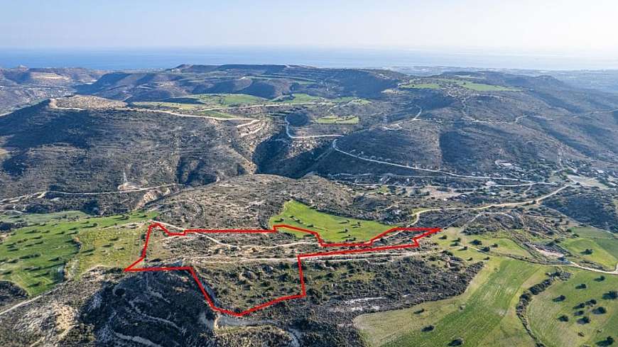 Field in Choirokoitia, Larnaca