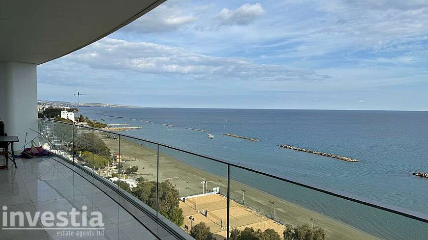 Beach front apartment for sale,Limassol seafront.