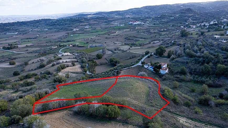 Shared residential fields in Stroumpi, Paphos
