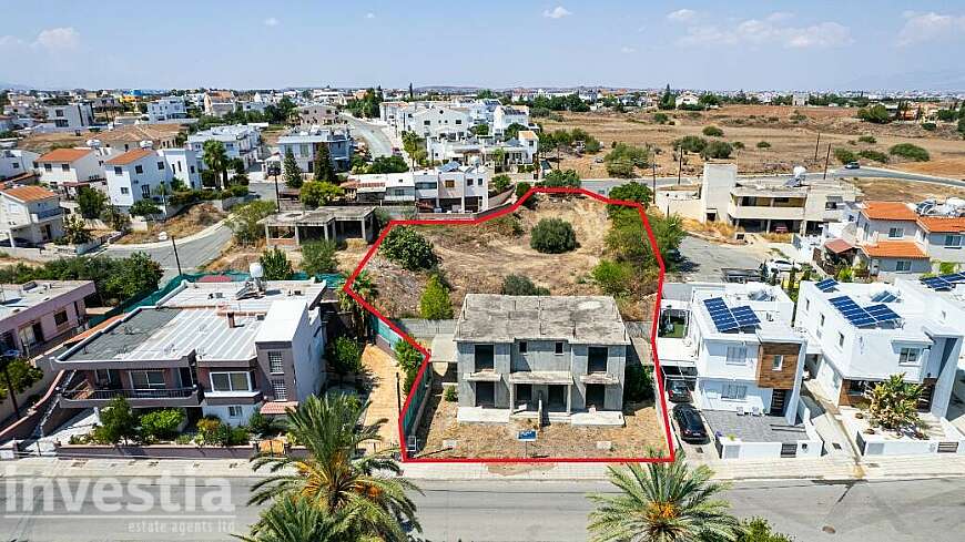 Share of incomplete residential development in Tseri, Nicosia