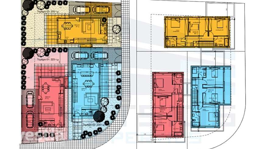 3 bdrm houses/Aradhippou