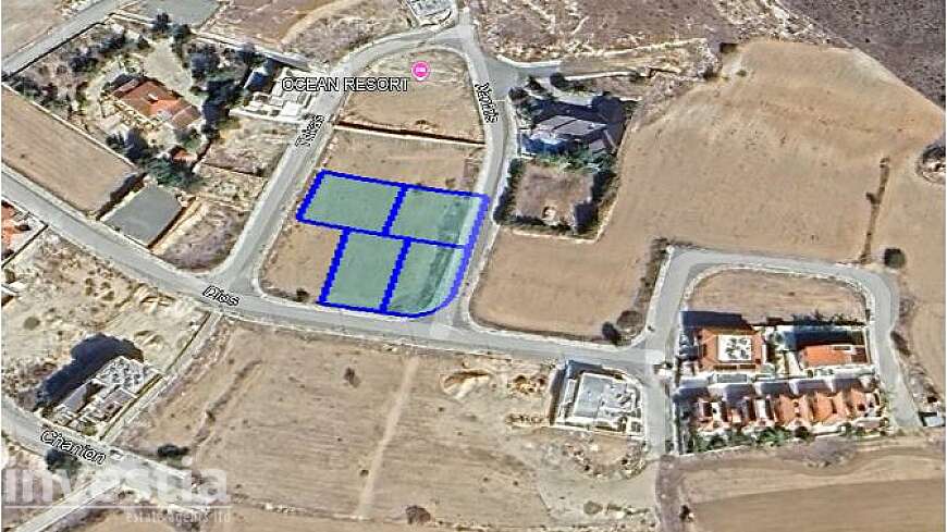 Four adjecent building plots for sale ,Pyla,Larnaca.