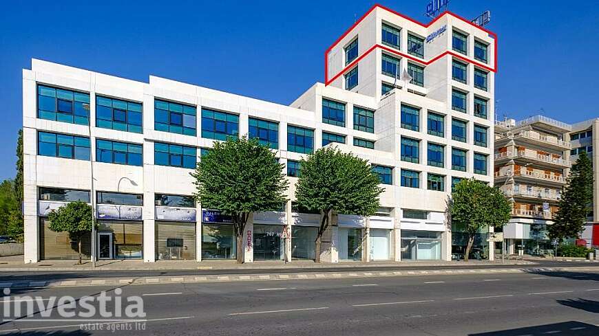 Office on the 6th floor in Agioi Omologites, Nicosia