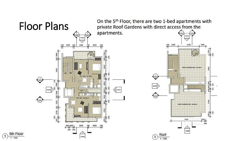 Central plot in Larnaca for sale with architects plans.