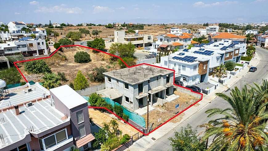 Share of incomplete residential development in Tseri, Nicosia